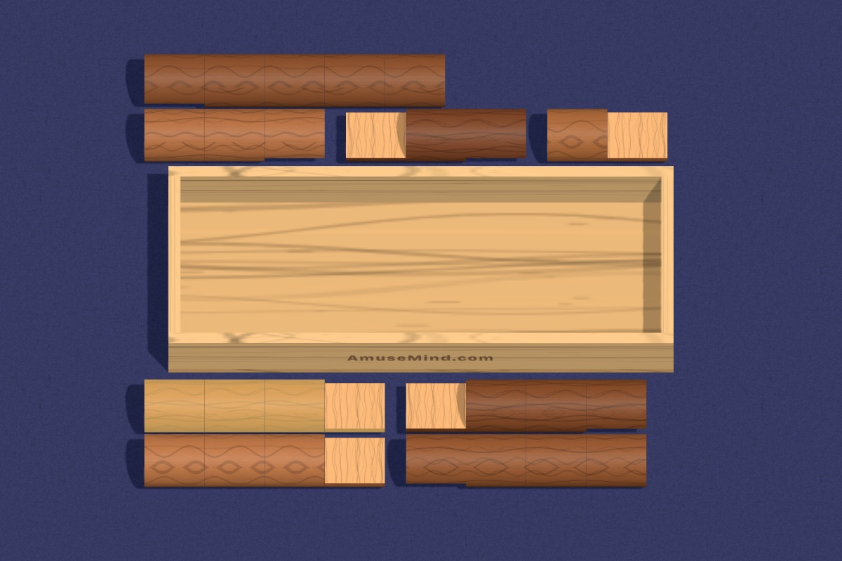 Eight Logs, hint 2: one log glows